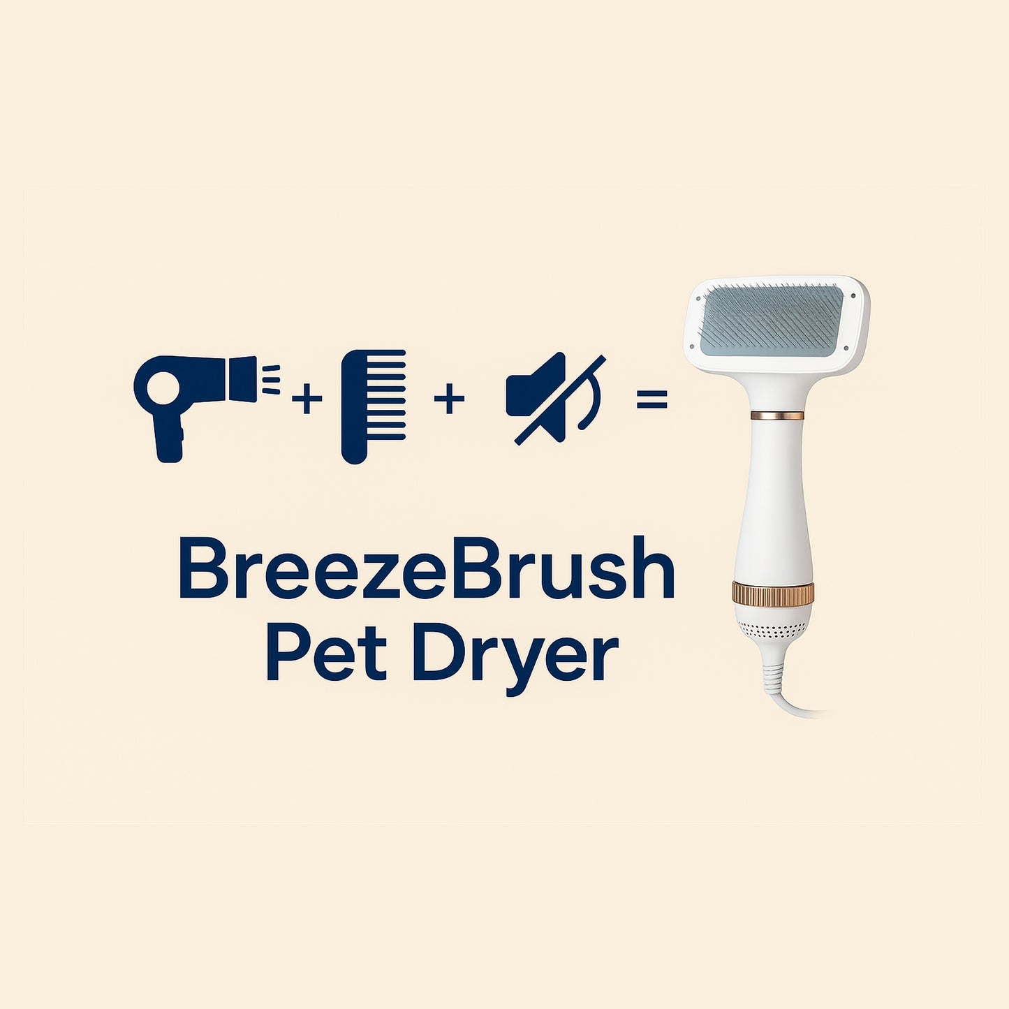 BreezeBrush Pet Dryer
