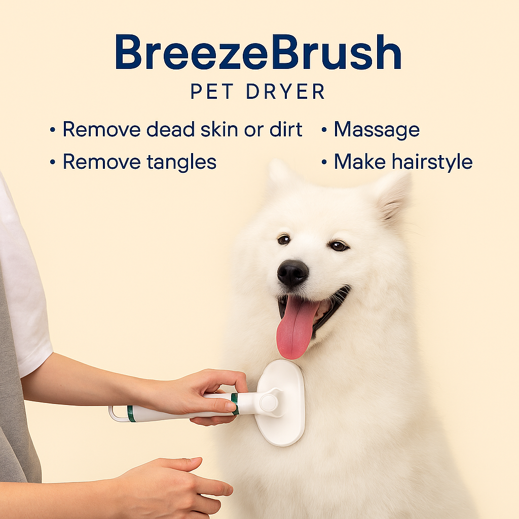 BreezeBrush Pet Dryer